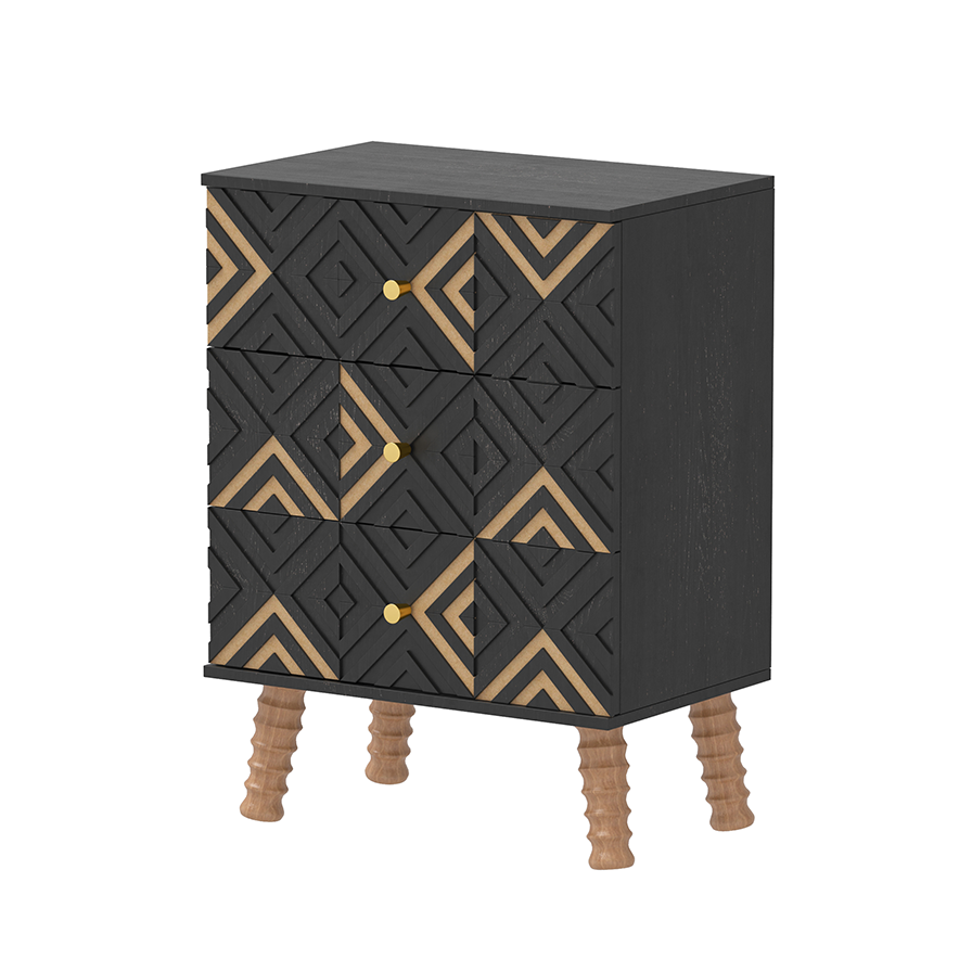 Aurum 3-Drawer Cabinet